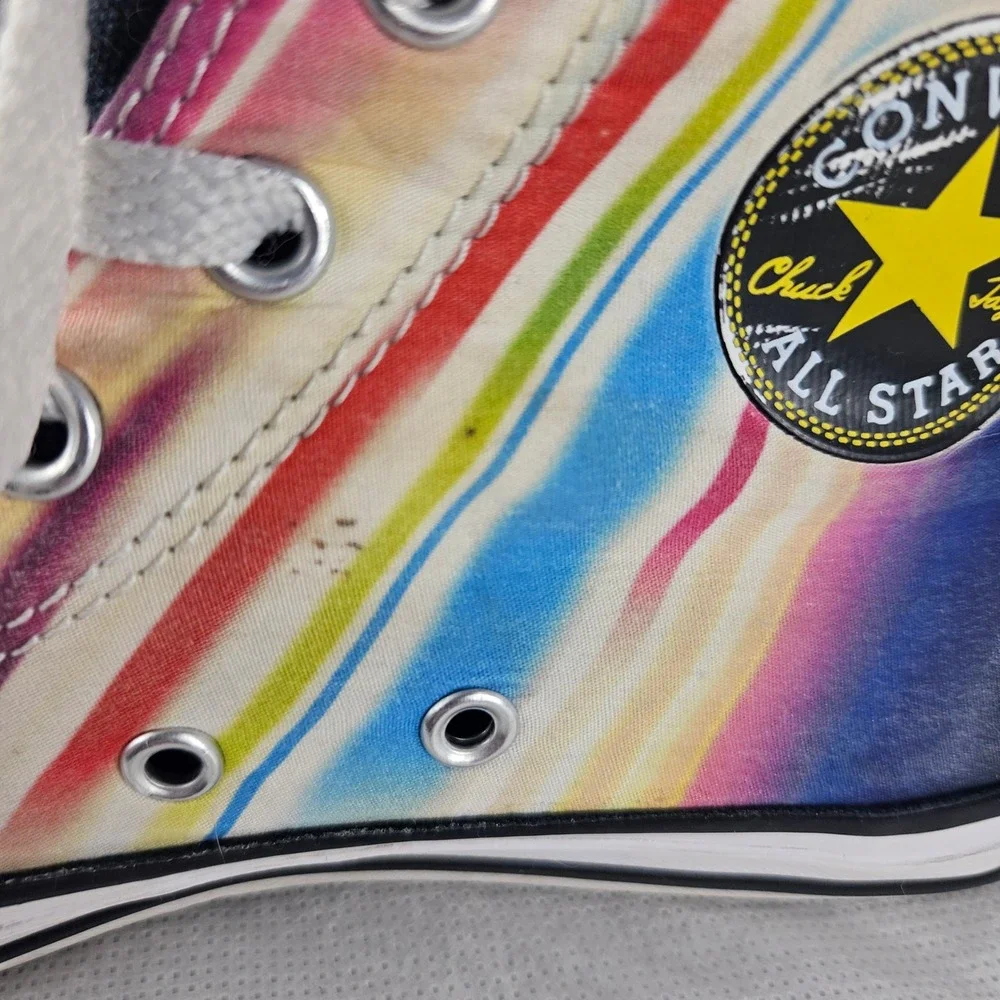 Converse‎ Chuck Taylor All Star High Top Rainbow Sneakers Youth 3.5 Womens 5-5.5